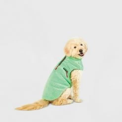 Fleece Dog and Cat Jacket - Green - Wondershop™ -Wondershop Sales unnamed file 1000