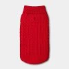 Dog and Cat Sweater - Classic Red - Wondershop™