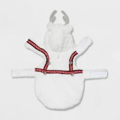 Dog and Cat Hoodie Costume - White Reindeer - Wondershop™