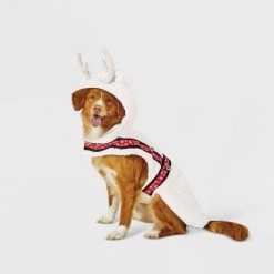 Dog and Cat Hoodie Costume - White Reindeer - Wondershop™ -Wondershop Sales unnamed file 1021