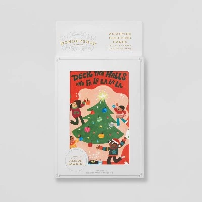 10ct Alison Hawkins Assorted Holiday Greeting Card - Wondershop™ 2 10ct Alison Hawkins Assorted Holiday Greeting Card - Wondershop™ - Image 2