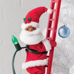 Large Climbing Santa Decorative Figurine Red - Wondershop™ -Wondershop Sales unnamed file 107