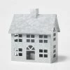 7.5" Galvanized House Decorative Figurine Silver - Wondershop™