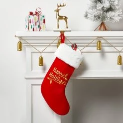 20" 'Happy HoliGays' Christmas Stocking Red - Wondershop™