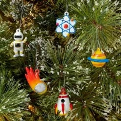 16ct Space Mini Christmas Tree Ornament Set - Wondershop™