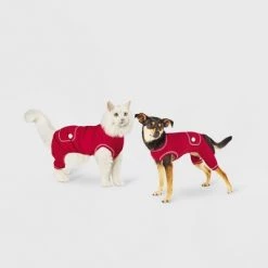 Dog and Cat Union Suit Pajama - Red - Wondershop™ -Wondershop Sales unnamed file 1218