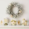 12pc Battery Operated Decorative Village Kit White/Gold - Wondershop™