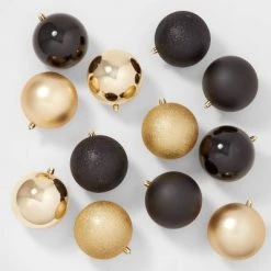 12ct Round Plastic Christmas Tree Ornament Set - Wondershop™ Blue/silver -Wondershop Sales unnamed file 1253