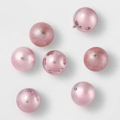 12ct Round Plastic Christmas Tree Ornament Set - Wondershop™ Blue/silver -Wondershop Sales unnamed file 1257