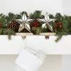 2pk Faceted Mirror Christmas Stocking Holder - Wondershop™
