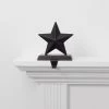 Metal Star Christmas Stocking Holder Black - Wondershop™