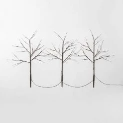 3ct LED Artificial Birch Twig Stake Lights Warm White - Wondershop™ -Wondershop Sales unnamed file 204