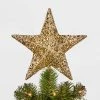 10in LED Lit Sequin Wrapped Star Tree Topper - Wondershop™ Silver
