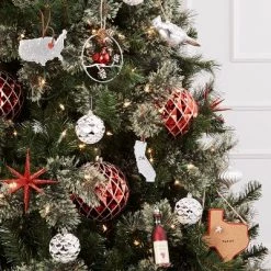 3ct Large Christmas Tree Ornament Set - Wondershop™ Red