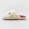 Toddler Girls' Plain Bear Slide Slippers - Wondershop™ Ivory