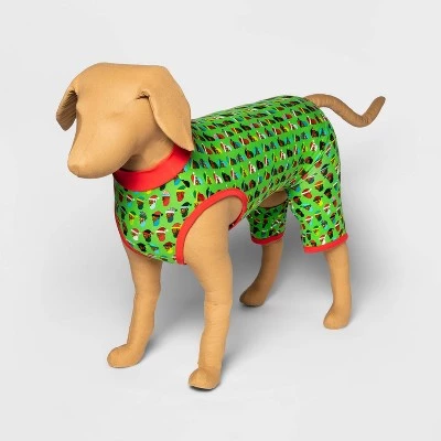 Dog and Cat Holiday Family Multi Santas Pajama - Wondershop™ 10 Dog and Cat Holiday Family Multi Santas Pajama - Wondershop™ - Image 10