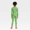 Kids' Multi Santa Print Matching Family Pajama Set - Wondershop™ Green