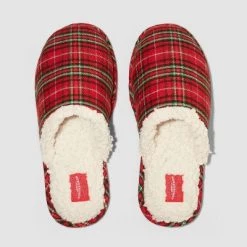 Men's Adult Plaid Slide Slippers - Wondershop™ Red 12 Men's Adult Plaid Slide Slippers - Wondershop™ Red -Wondershop Sales unnamed file 338