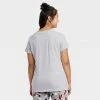 Women's Holiday Joyful Matching Family Pajama T-Shirt - Wondershop™ Gray