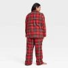 Women's Holiday Tartan Plaid Flannel Matching Family Pajama Set - Wondershop™ Red