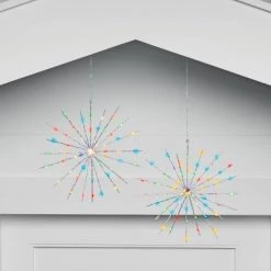 2pk Christmas LED Starburst Novelty 140 Lights Multicolor - Wondershop™ -Wondershop Sales unnamed file 43