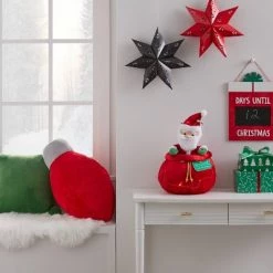 13" Santa in Bag Decorative Figurine - Wondershop™