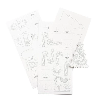 Color-Your-Own Corrugate Holiday Characters Kit - Wondershop™ 1 Color-Your-Own Corrugate Holiday Characters Kit - Wondershop™