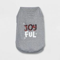 Dog and Cat Holiday Joyful Matching Family Separates Sweatshirt - Wondershop™ Heathered Gray