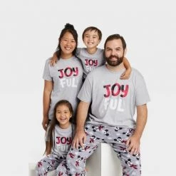 Dog and Cat Holiday Joyful Matching Family Separates Sweatshirt - Wondershop™ Heathered Gray -Wondershop Sales unnamed file 541