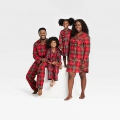 Dog and Cat Holiday Tartan Print Matching Family Pajama Set - Wondershop™ Red -Wondershop Sales unnamed file 560