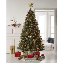 7.5' Pre-Lit Full Virginia Pine Artificial Christmas Tree Clear Lights with AutoConnect - Wondershop™ 7 7.5' Pre-Lit Full Virginia Pine Artificial Christmas Tree Clear Lights with AutoConnect - Wondershop™ -Wondershop Sales unnamed file 59