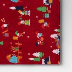 Gnomes Printed Plush Throw Blanket Red - Wondershop™ -Wondershop Sales unnamed file 601