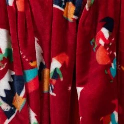 Gnomes Printed Plush Throw Blanket Red - Wondershop™ -Wondershop Sales unnamed file 602