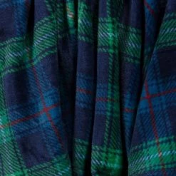 Plaid Printed Plush Throw Blanket Blue/Green - Wondershop™ -Wondershop Sales unnamed file 608