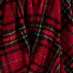 Tartan Plaid Printed Plush Throw Blanket Red - Wondershop™ -Wondershop Sales unnamed file 612