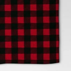 Buffalo Check Printed Plush Throw Blanket Red/Black - Wondershop™ -Wondershop Sales unnamed file 618