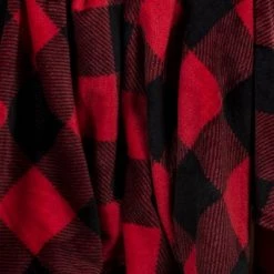 Buffalo Check Printed Plush Throw Blanket Red/Black - Wondershop™ -Wondershop Sales unnamed file 619