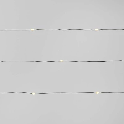 30ct Battery Operated LED Dewdrop Fairy String Lights Multicolor & Warm White with Green Wire - Wondershop™ 3 30ct Battery Operated LED Dewdrop Fairy String Lights Multicolor & Warm White with Green Wire - Wondershop™ - Image 3