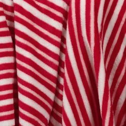 Candy Cane Striped Printed Plush Christmas Throw Blanket - Wondershop™ -Wondershop Sales unnamed file 657