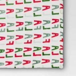'Fa La La' Printed Plush Christmas Throw Blanket - Wondershop™ -Wondershop Sales unnamed file 666
