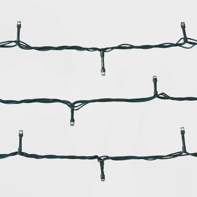 100ct Warm White LED Christmas String Lights - Wondershop™ 1 100ct Warm White LED Christmas String Lights - Wondershop™