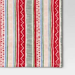 Fair Isle Printed Plush Christmas Throw Blanket - Wondershop™ -Wondershop Sales unnamed file 677