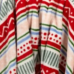 Fair Isle Printed Plush Christmas Throw Blanket - Wondershop™ -Wondershop Sales unnamed file 678