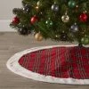 Plaid Tree Skirt Red - Wondershop™
