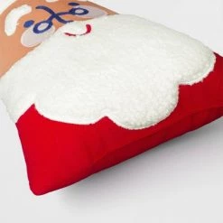 Santa Applique and Embroidered Shaped Christmas Throw Pillow Red/Ivory - Wondershop™ 6 Santa Applique and Embroidered Shaped Christmas Throw Pillow Red/Ivory - Wondershop™ -Wondershop Sales unnamed file 685