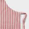 Cotton Striped Apron Green/Red - Wondershop™