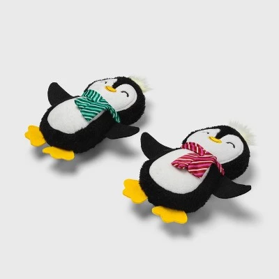 Penguin Plush Dog Toy Set - 2pk - Wondershop™ 1 Penguin Plush Dog Toy Set - 2pk - Wondershop™