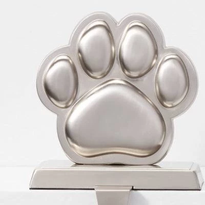 Paw Print Christmas Stocking Holder - Wondershop™ Black 2 Paw Print Christmas Stocking Holder - Wondershop™ Black - Image 2