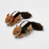 Holiday Chipmunks Dog Toy - 2pk - Wondershop™