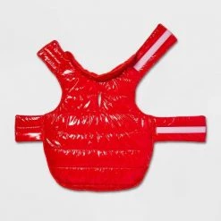 Dog and Cat Puffer - Red - Wondershop™